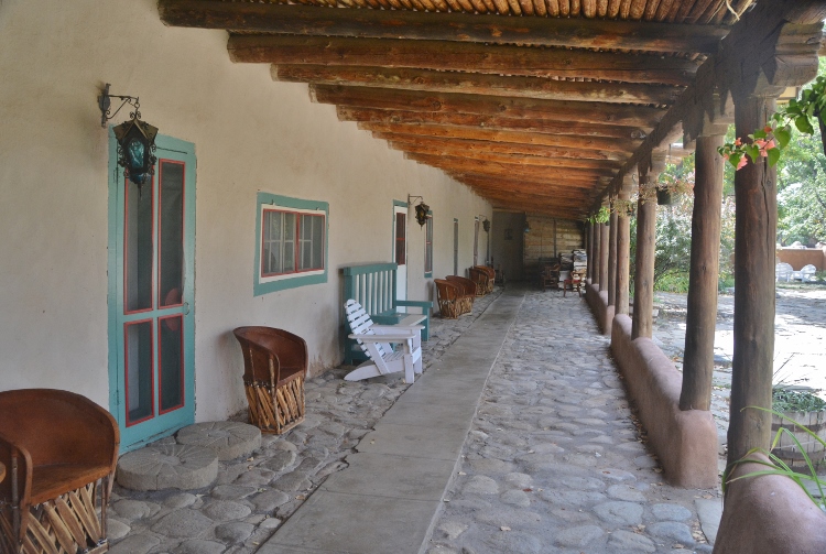 the original adobe structure